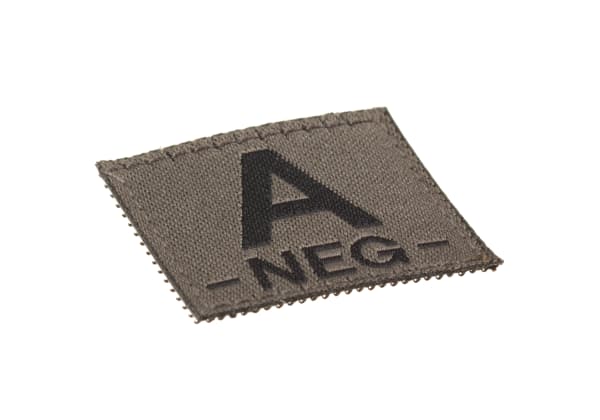 Clawgear A Neg Bloodgroup Patch