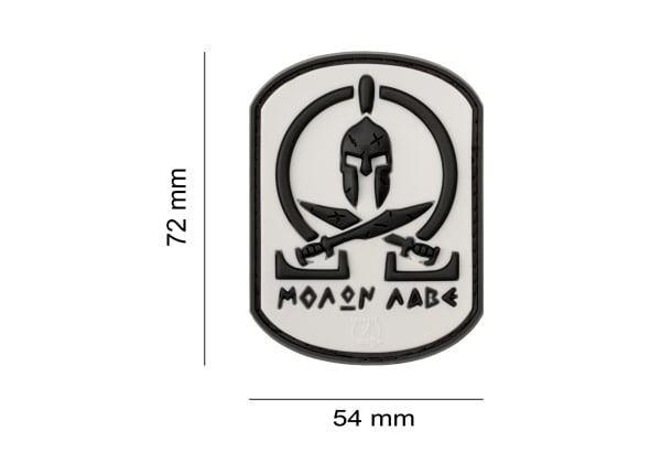 JTG Molon Labe Rubber Patch