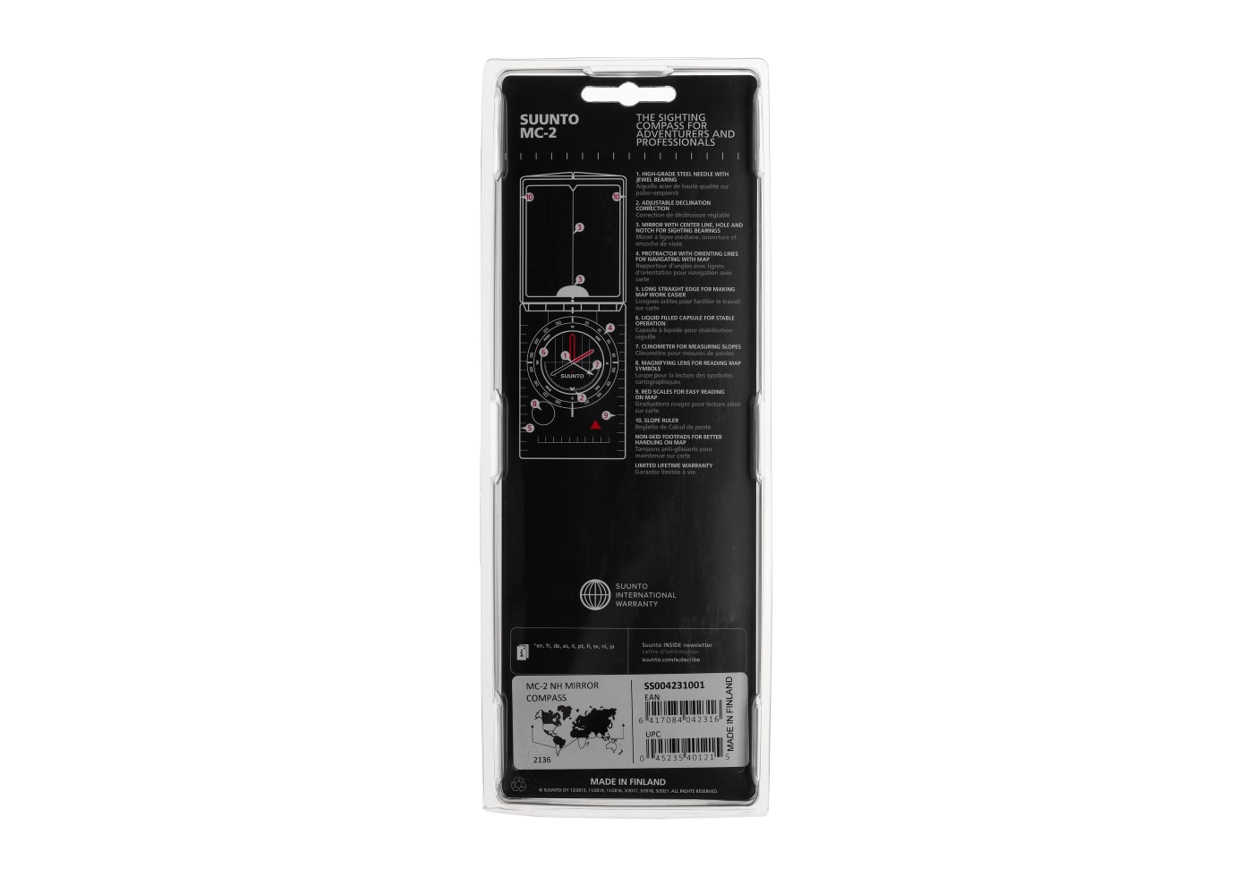 Suunto MC-2 NH Mirror Compass