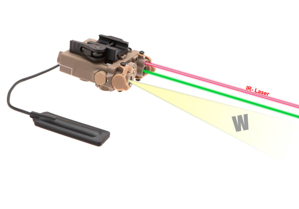 WADSN DBAL-A2 Illuminator / Laser Module Green + IR
