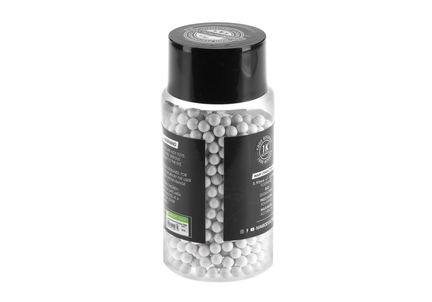 Nimrod 0.36g Bio BB Professional Performance 1000rds
