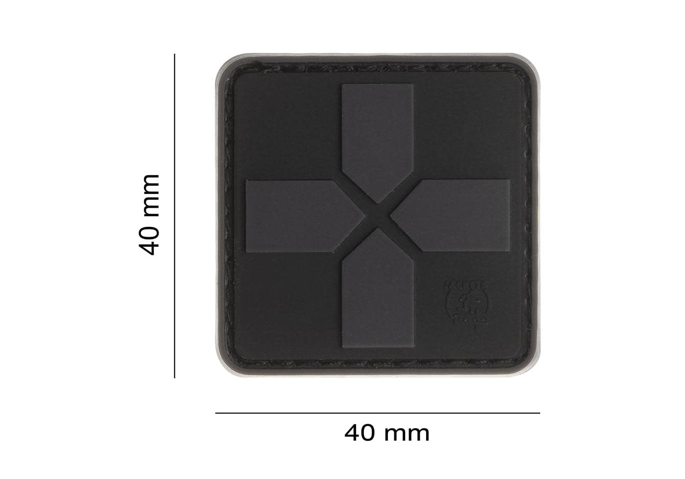 JTG Red Cross Rubber Patch 40mm