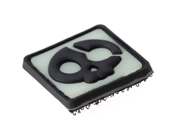JTG Halloween Pirate Rubber Patch