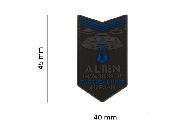 JTG Alien Invasion Tactical Unit Rubber Patch