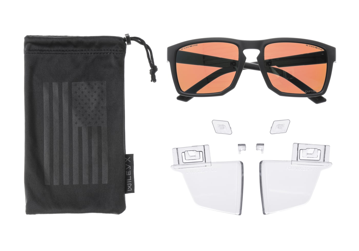 Wiley X WX Founder Polarized Amber