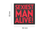 JTG Sexiest Man Alive Rubber Patch