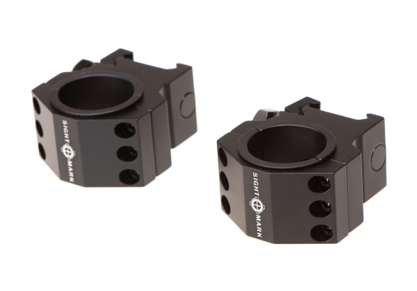 Sightmark 30mm / 25.4mm Tactical Mounting Rings - Medium Height