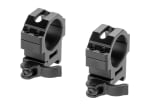 Leapers 30mm QD CNC Mount Rings Medium