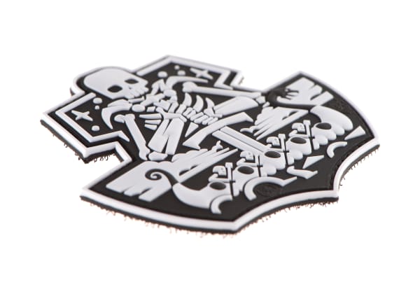 JTG Ghost Ship Skull Rubber Patch