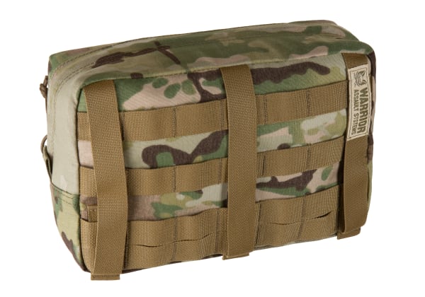 Warrior Large Horizontal Pouch Zipped