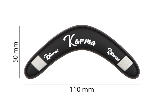 JTG Karma Returns Rubber Patch