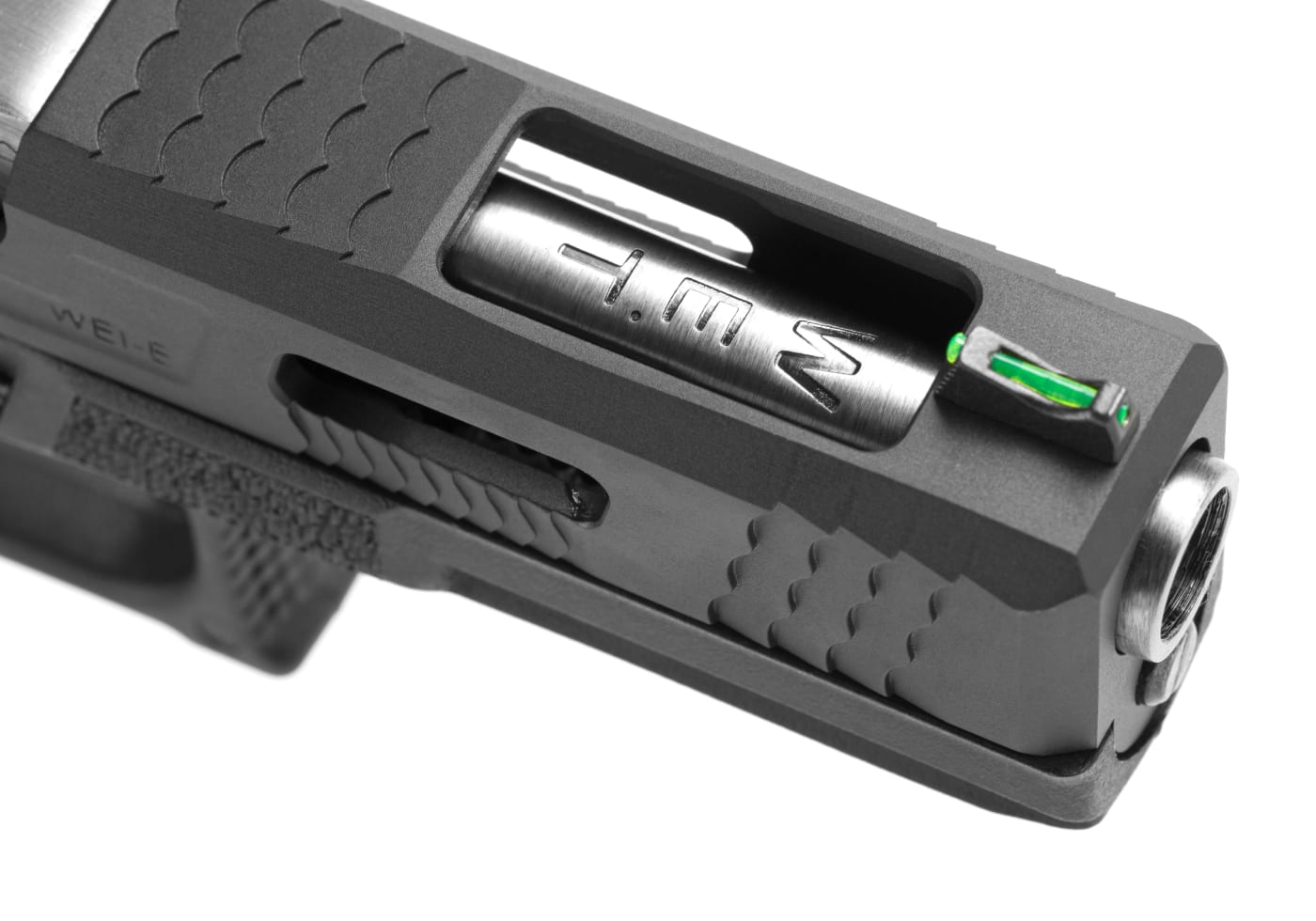 WE G-Force 17 BK Silver Barrel Metal Version GBB