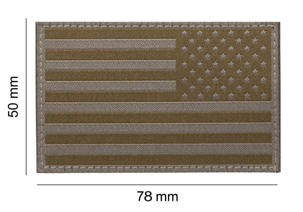 Clawgear USA Reversed Flag Patch