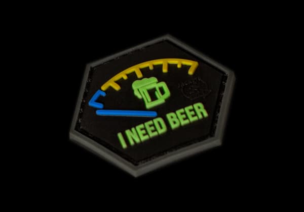 JTG I need Beer Rubber Patch