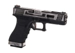 WE G-Force 17 SV Silver Barrel Metal Version GBB