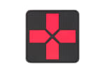 JTG Big Red Cross Medic Rubber Patch