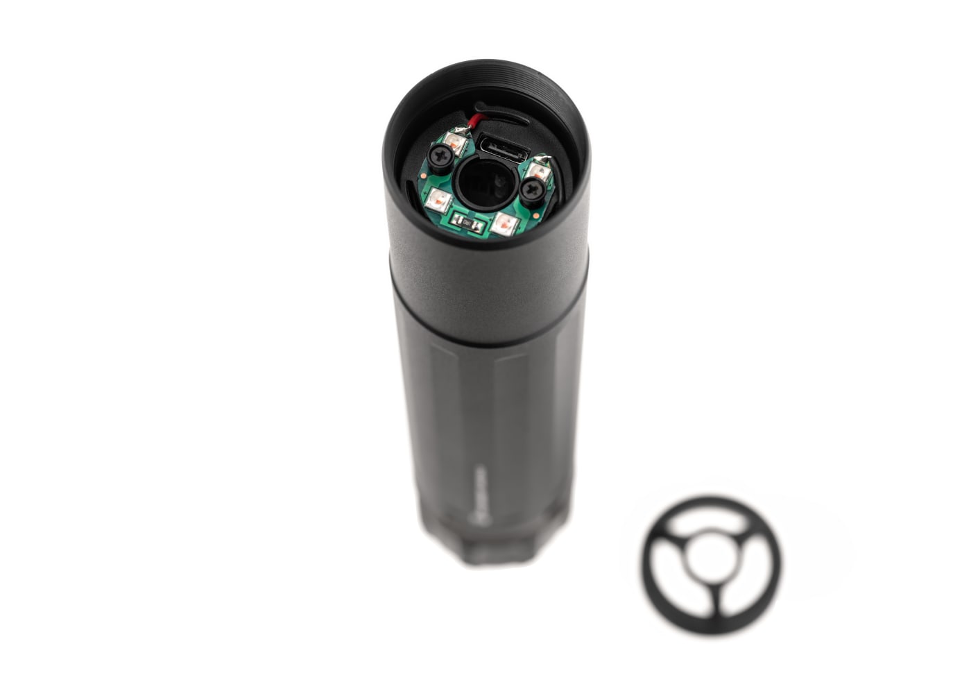 PTS Syndicate PTS Dead Air Sandman-S Mock Suppressor with Tracer