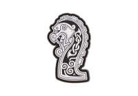 JTG Northman Dragon Ship Head Rubber Patch