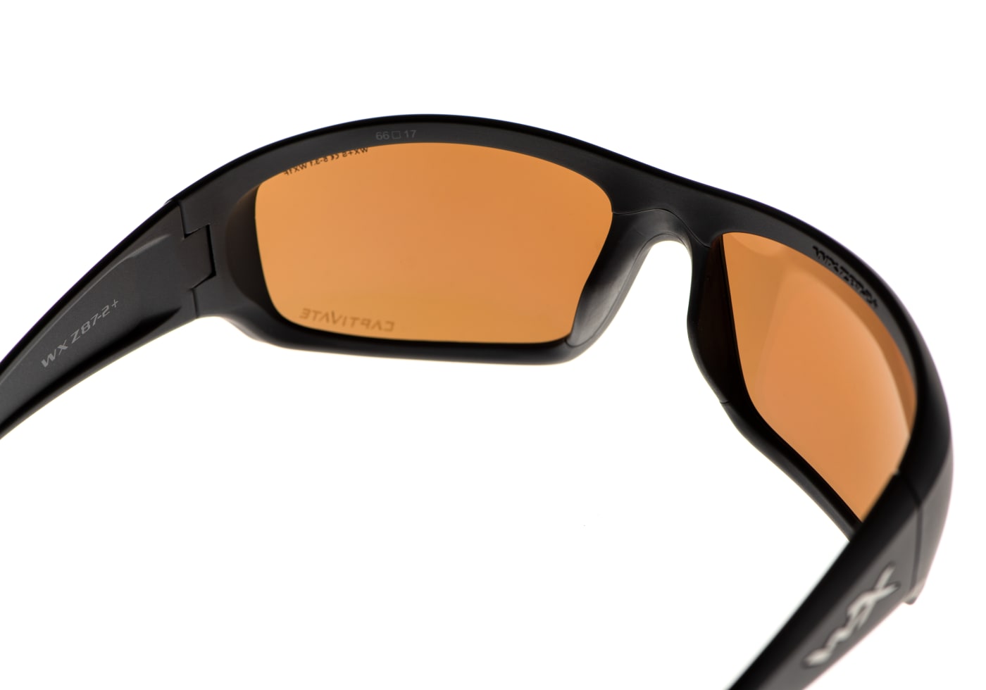 Wiley X WX Omega Captivate Polarized Bronze Mirror