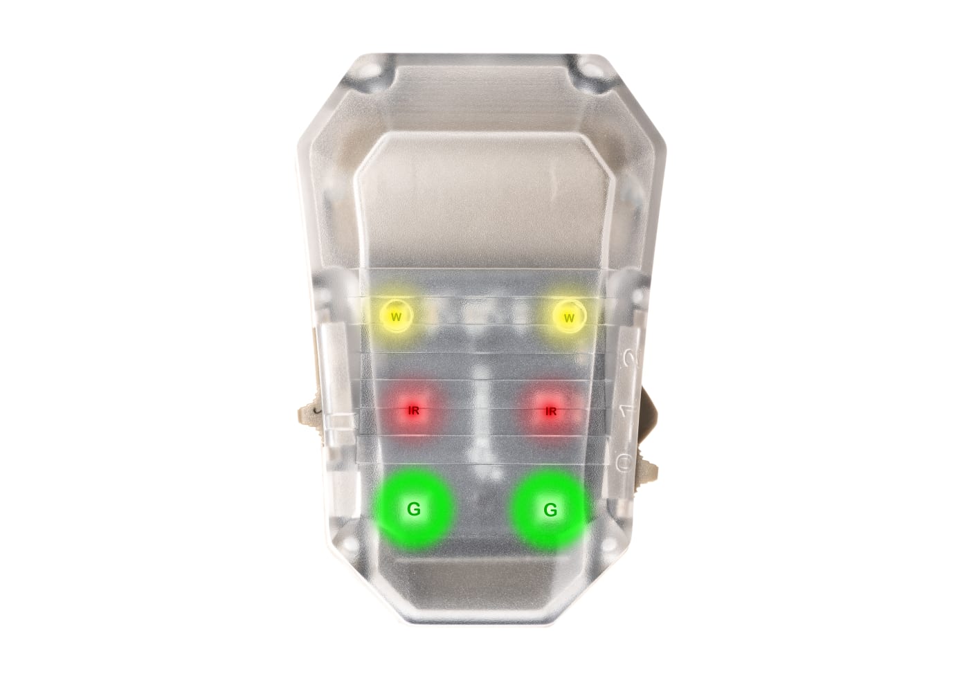 Earmor Multi Function Helmet IPX8 White / Green / IR Lamp