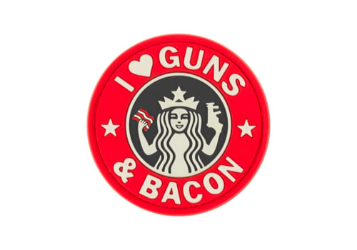 JTG Guns and Bacon Rubber Patch