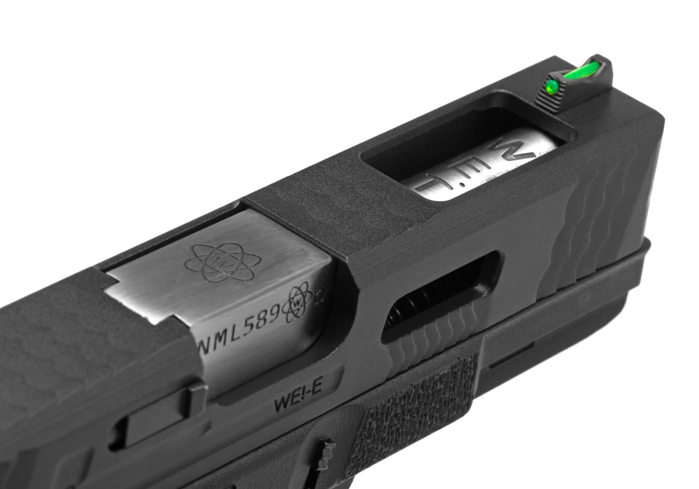 WE G-Force 19 BK Silver Barrel Metal Version GBB