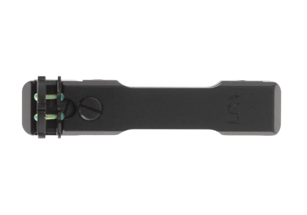 LPA Adjustable Fiber Optic Rear Sight for 6-8mm Shotgun Ribs