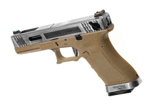 WE G-Force 18C SV Silver Barrel Metal Version GBB