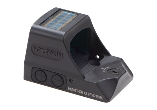 Holosun HE508T-GR X2 Elite Solar Green Circle Dot Sight