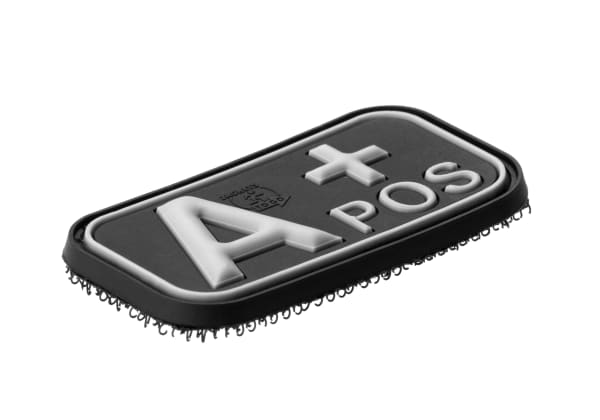 JTG Bloodtype Rubber Patch A Pos