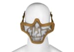 Invader Gear Steel Half Face Mask Death Head