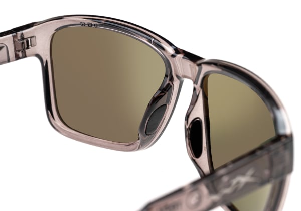 Wiley X WX Trek Captivate Polarized Blue Mirror