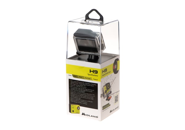 Midland H9 WiFi Action Camera Ultra HD 4K