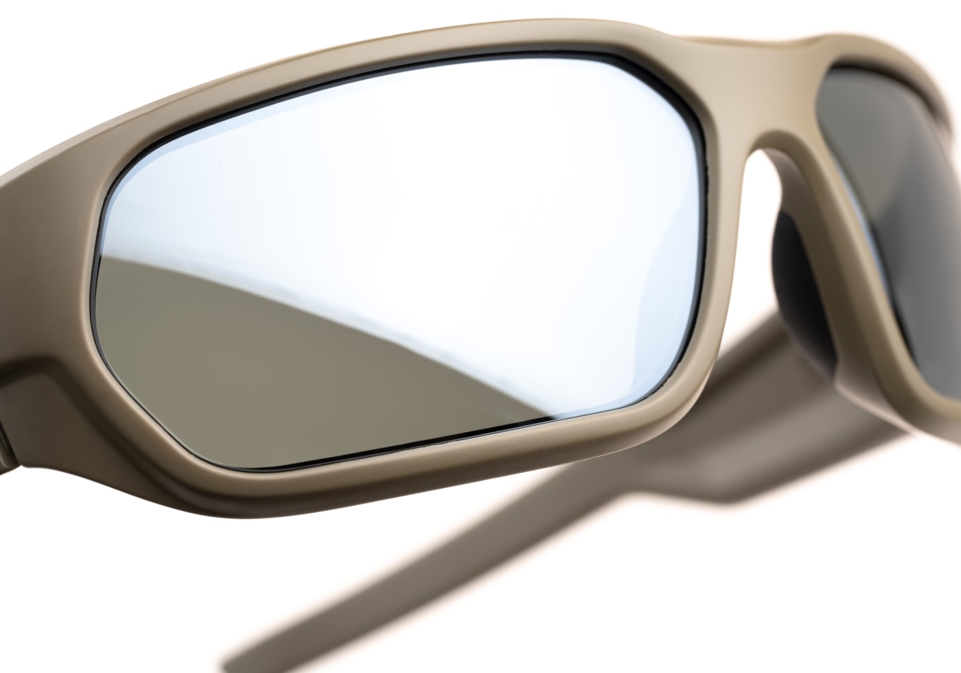Magpul Radius - Polarized - FDE Frame / Gray Lens / Silver Mirror