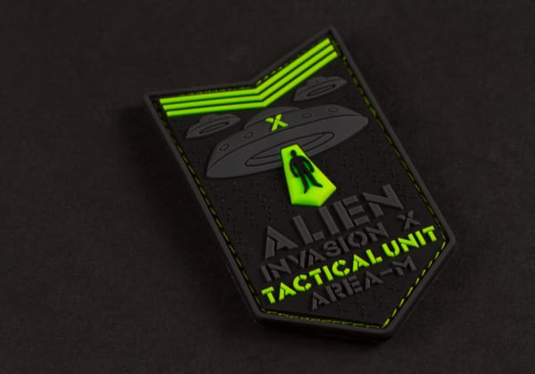 JTG Alien Invasion Tactical Unit Rubber Patch