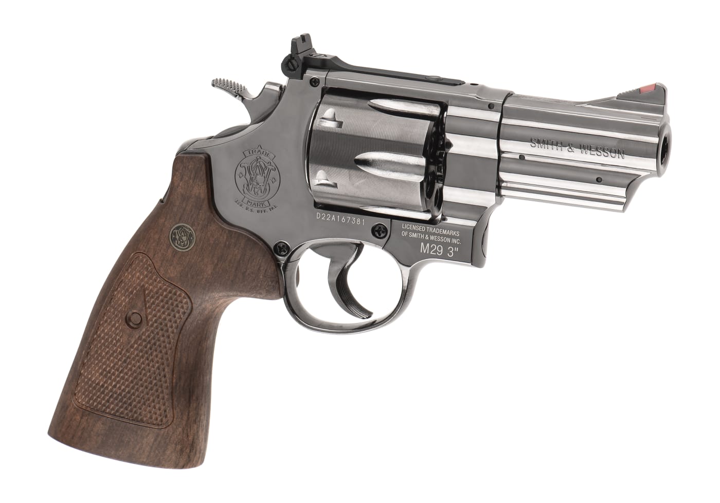Smith & Wesson M29 3 Inch Full Metal Co2
