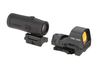 Holosun HS510C Solar Red Circle Dot Sight Combo with HM3X