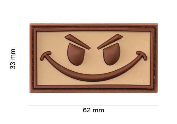 JTG Evil Smile Rubber Patch
