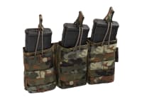 Clawgear 5.56mm Open Triple Mag Pouch Core