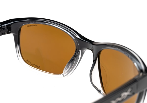 Wiley X WX Helix Captivate Polarized Bronze Mirror