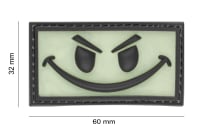 JTG Evil Smile Rubber Patch