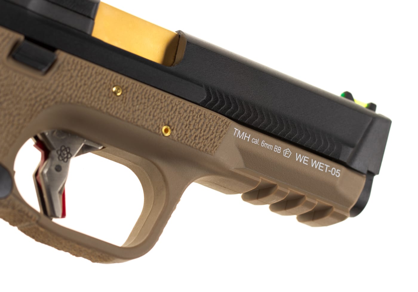 WE WET-05 BK Gold Barrel Metal Version GBB
