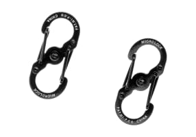 Nite Ize S-Biner Stainless Steel MicroLock 2pcs