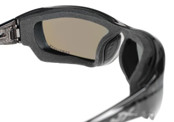 Wiley X WX Gravity Captivate Polarized Blue Mirror