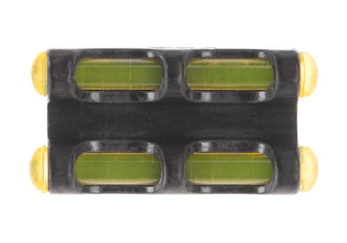LPA Yellow Twin Fiber Optics Front Sight 2,6 MA Thread