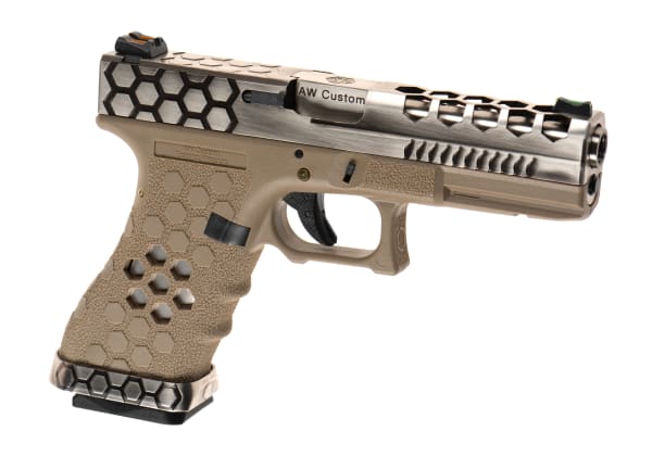 AW Custom VX0210 Hex Cut Full Metal GBB