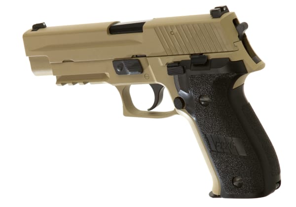 WE P226 Mk25 Navy Seals Full Metal Desert GBB