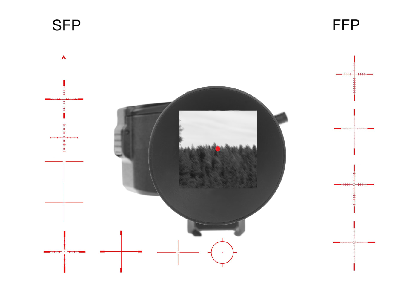 Sightmark Wraith 4K MINI 4-32x32 Digital Day/Night Riflescope with Long Mount