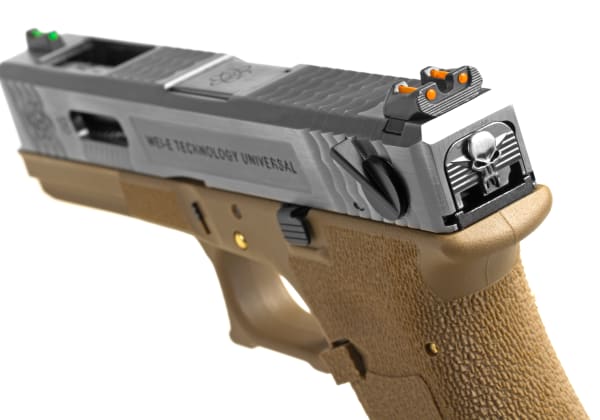 WE G-Force 18C SV Silver Barrel Metal Version GBB