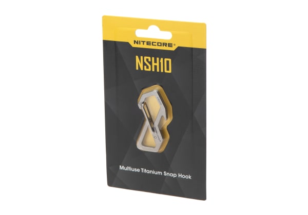 Nitecore NSH10 Multi-Use Titanium Snap Hook